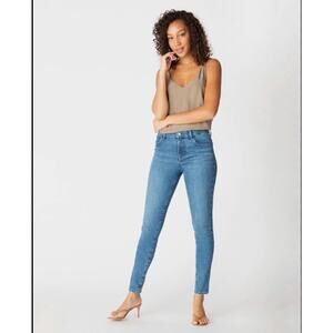 J BRAND Maria Heart Lightwash Skinny Denim Jean 27 High Waist